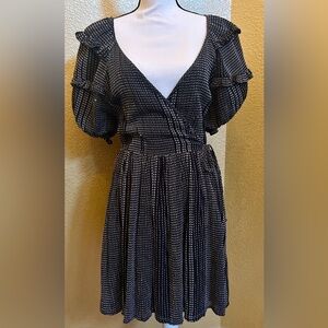 Topshop plain weave dress